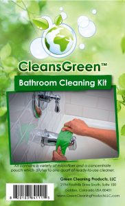 CleansGreen Bathroom Cleaning Kit Label