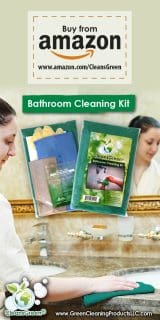 CleansGreen Bathroom Cleaning Kit from Green Cleaning Products LLC