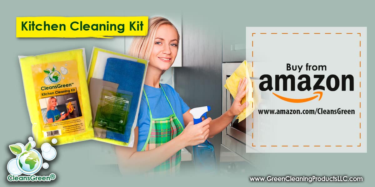 CleansGreen Kitchen Cleaning Kit from Green Cleaning Products LLC