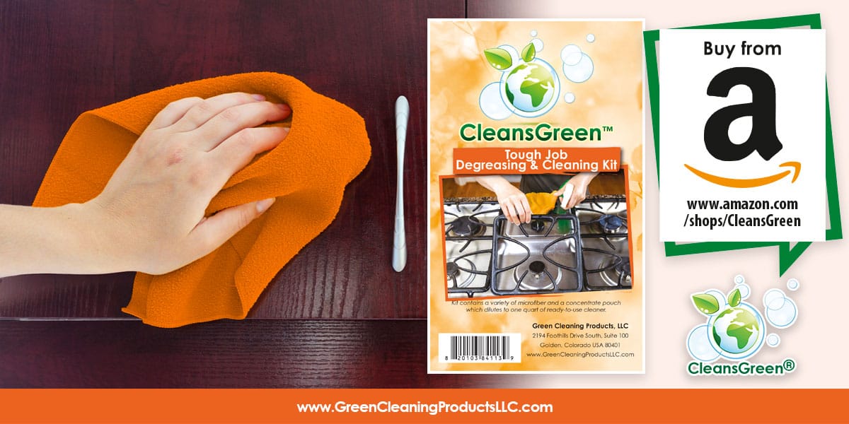 CleansGreen Tough Job Degreasing and Cleaning Kit from Green Cleaning Products LLC