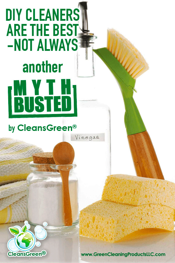 DIY Cleaners are Not Always The Best... Despite our best intentions, this is NOT ALWAYS the case. This is not about bashing on natural or homemade, do-it-yourself (DIY) cleaning products.  Nor are we throwing our support behind the traditional harsh, commercial cleaners.