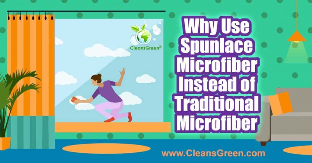 Why Use Spunlace Microfiber Instead of Traditional Microfiber... Traditional microfiber is a terry loop type of woven cloth. Nonwoven Spunlace is made with the same split microfiber filament and feels like a cloth, but it is smooth, thin, as well as possessing remarkable strength in all directions.