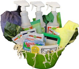 Green Cleaning Products offers Gift Basket