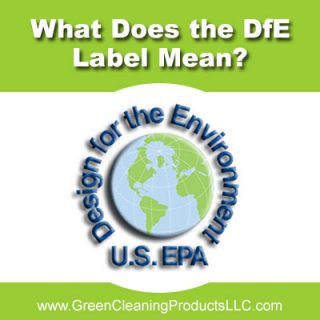 What Does The DfE Logo Mean - Green Cleaning Products