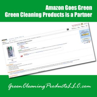 Amazon Goes Green | Green Cleaning Products is a Partner